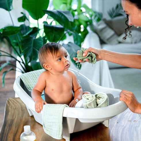 Set Muslin Cotton Baby Towels and Swaddle Blankets