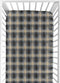 Sweet Jojo Designs Fitted Baby Crib Sheets (Woodland Plaid) for Boys, Infant