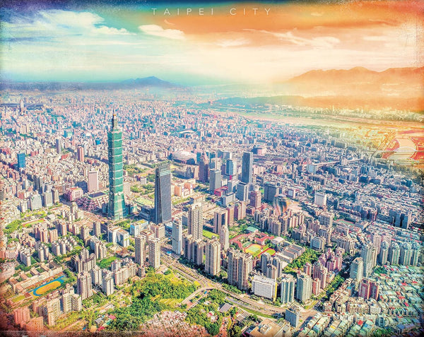 Pintoo 2000 Piece Jigsaw Puzzle for Adults, Wonderful Moment of Taipei Plastic Puzzle for Home Decor