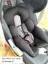 G Ganen Black Bear Comfort Cushion for Stroller and Seat