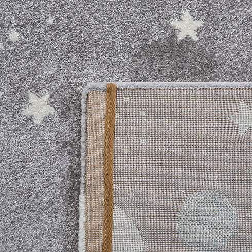 2'3" 4', (CRK103F) SAFAVIEH Carousel Kids Collection Accent Rug - x Grey & Lavender, Non-Shedding & Easy Care, Ideal