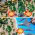 Playset 117 Set 4-12, Kusntin Army Men Pcs Military Toy Soldiers with Action Figures, Battle Mat, Tanks, Helicopter