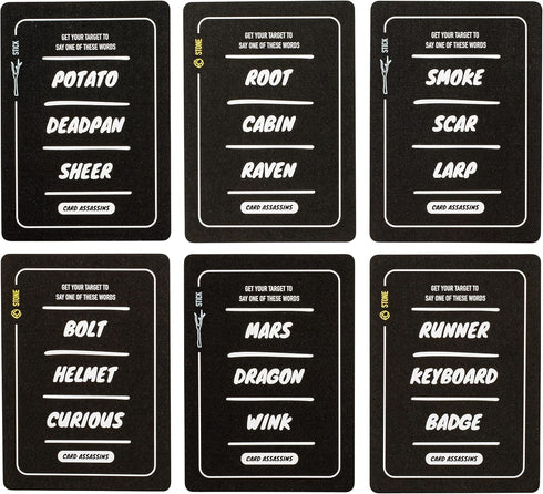 Stellar Factory Card Assassins Expansion: Sticks and Stones