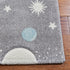2'3" 4', (CRK103F) SAFAVIEH Carousel Kids Collection Accent Rug - x Grey & Lavender, Non-Shedding & Easy Care, Ideal