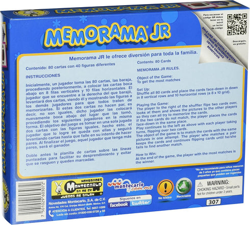 University Games Memorama Jr. Memory Games