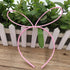 XIMA 12pcs Plastic Girls Headbands with Bunny Ears, Bows, Party Hair Accessory (SP-Rabbit Ear)