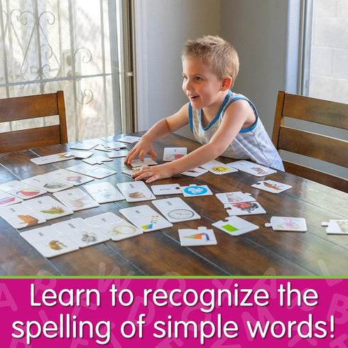 The Learning Journey Match It! First Words - 30 Piece Self-Correcting Puzzle for Kids Ages 3 and Up