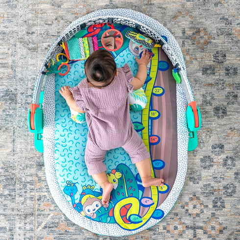 3-in-1 3 Tummy-Time Infantino Deluxe Magic Arch Sensory Development Gym - Ways to Play with Dual-Sided Magical Arch
