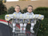 Twin Double Shopping Cart Cover for Baby Siblings with Carrying Case. Guaranteed to Fit Wholesale Warehouse Grocery