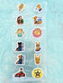 BPA-Free Car Seat Belt Buckle Booster (Size: Short, Model: Side Slit) - Snaps Around Receptacle, Gift Fun Kid Stickers