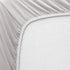 SHEETWORLD.COM 31x39 100% Fitted Playard Sheets - Compatible with Maxi COSI Swift Playard Cotton Silver Gray