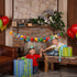 Aliza Premium Party Supplies 7-feet Building Block Birthday Party Supplies Banner by Aliza | Baby Boy Toddler Kids