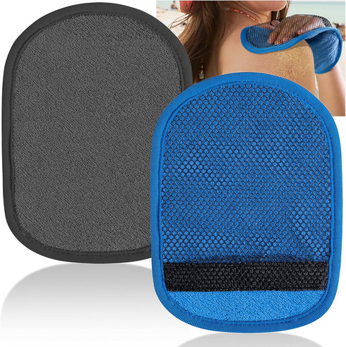 codree 2 Pcs Sand Remover for Beach- Soft Sand Wipe Off Mitts- Beach