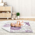 Sweet Jojo Designs Lavender Purple Boho Shabby Chic Floral Girl Soft Baby Blanket Receiving Security Stroller Swaddle
