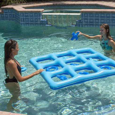 Poolcandy Inflatable Waterproof Jumbo Tic Tac Toe Game by Poolcandy