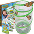 Nature Bound Butterfly Growing Kit - Live Caterpillar to Butterfly Project for Kids, STEM Learning Guide, Green Pop-Up