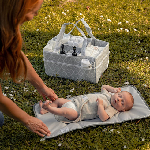 Set Comfy Cubs Baby Changing Pad & Swaddle Blankets