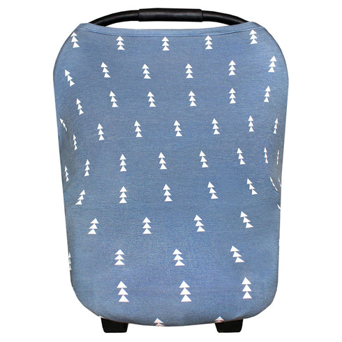 North Copper Pearl Multi-Use Cover: Car Seat, Nursing, Stroller - Stretchy Fabric, Stylish Designs