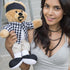 Hollabears Extra Large 16" Cholo Teddy Bear Plush