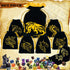 6 Sets Double-Color Polyhedral Dice for DND, RPG, MTG & Table Games - 7pcs Set with 6 Drawstring Bags & PU Leather Dice