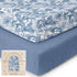 Yoofoss Muslin Crib Sheets for Boys Girls, Organic Cotton Baby Crib Sheets