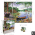 550 Piece Puzzle for Adults by J. Charles, Black Bear and Cabin, 24X18 Country Life Jigsaw (02632-SB)