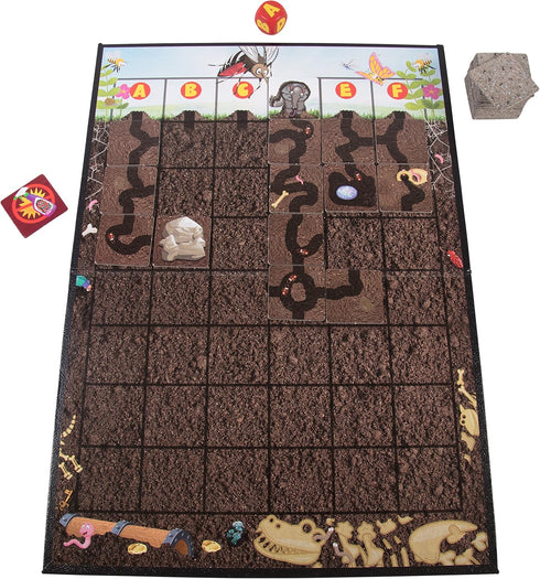 Ant Colony Cooperative Board Game - No Reading Required, Encourages Teamwork for 2 to 6 Players