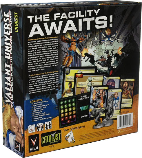 The Valiant Universe Deck Building Game