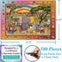 Think2Master Animals of The Savanna Jungle Safari 100 Pieces Jigsaw Puzzle, Fun Educational Toy