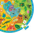eeBoo Biodiversity 500Pcs Round Jigsaw Puzzle - Sustainable Cardboard, 23'' Diameter, by Kelsey Oseid
