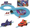 Carrera First Batwheels Slot Car Race Track with Spinners, Includes Bam and Redbird Cars, Battery-Powered Racing Set