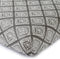 Levtex Baby Bailey Geo Tribal Fitted Crib Sheet, Cotton, Charcoal, White