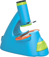 Kids First Big & Fun Microscope Science Experiment Kit - Easy-to-Use Microscope for Ages 4-6, STEM Experiment Guide