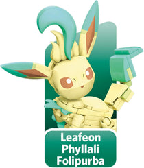 MEGA Pokémon Building Toys Set - Every Eevee Evolution with 470 Pieces, 9 Poseable Characters