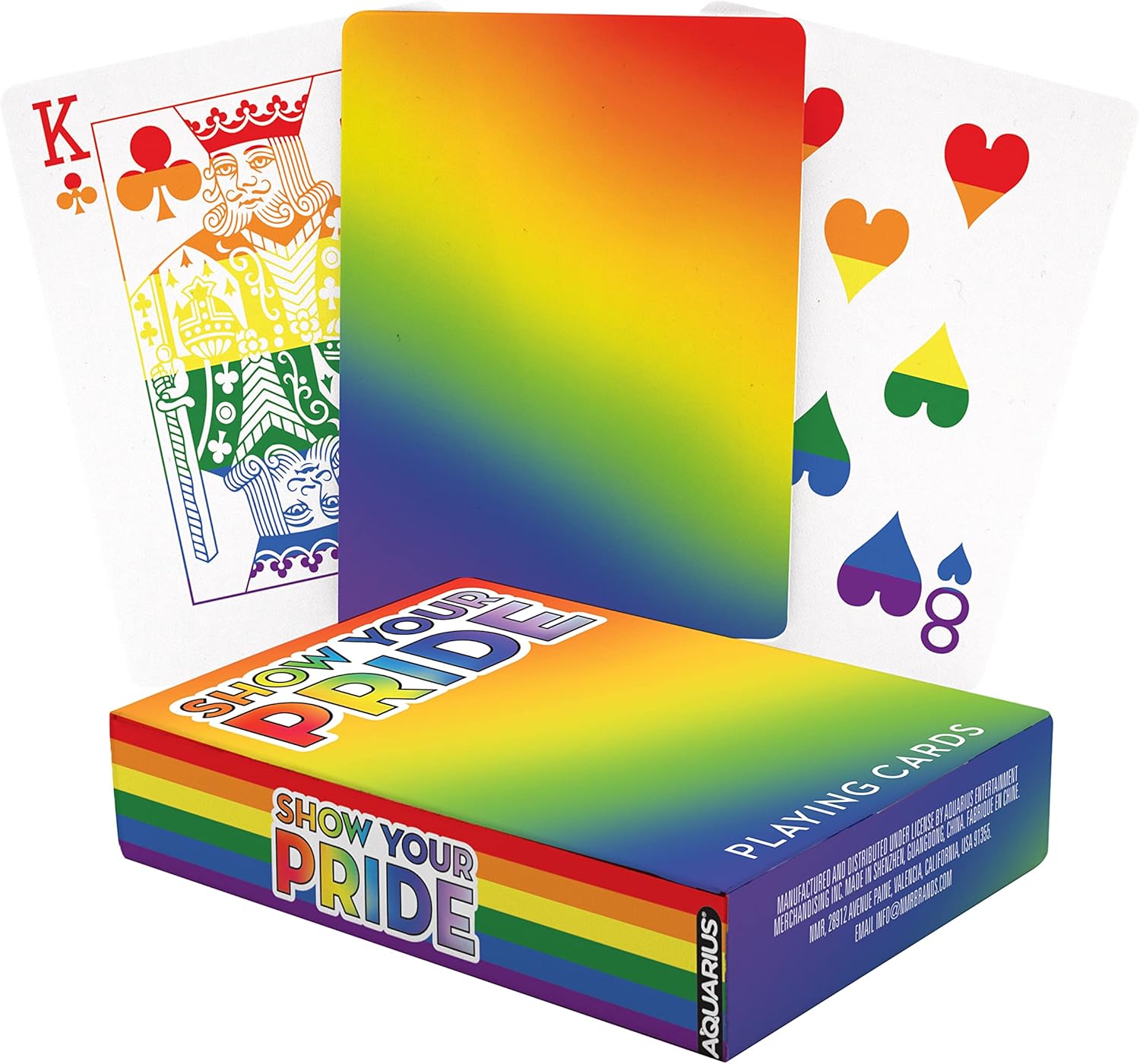 AQUARIUS Playing Cards - Show Your Pride