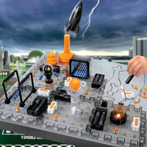 Discovery #MINDBLOWN Action Circuitry Electronic Experiment STEM Set, Build-it-Yourself Engineering Toy Kit, 6