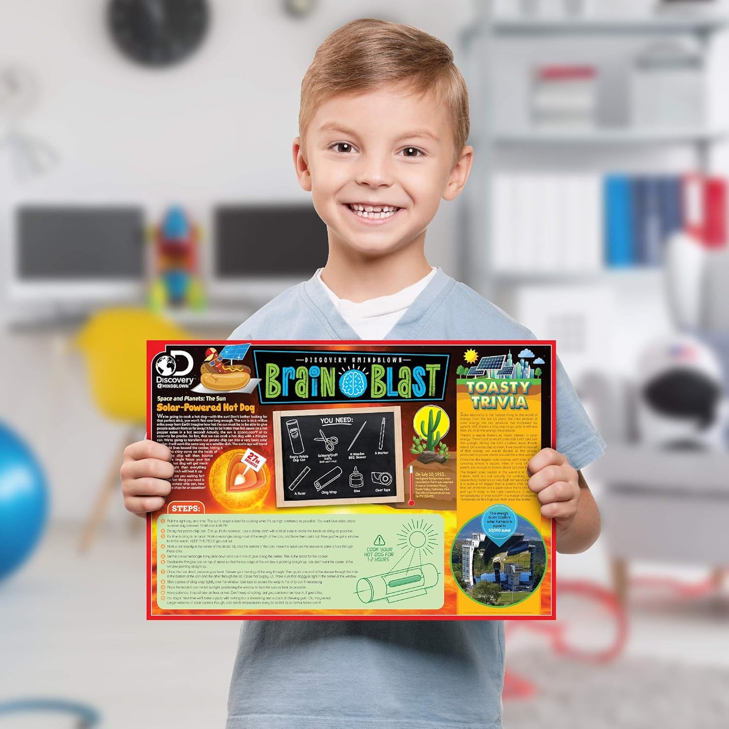 Discovery #MINDBLOWN Action Circuitry Electronic Experiment STEM Set, Build-it-Yourself Engineering Toy Kit, 6